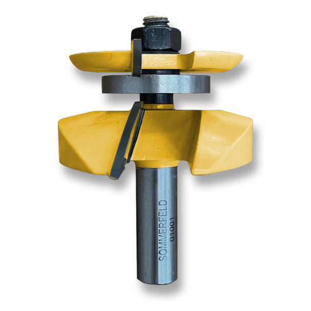 Sommerfeld Cove Raised Panel w/Back Cutter Router Bit Woodworking Tool