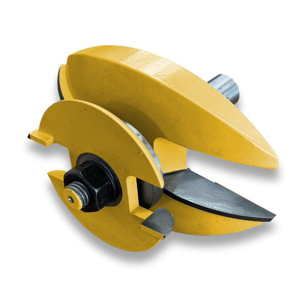 Sommerfeld Cove Raised Panel w/Back Cutter Router Bit Woodworking Tool