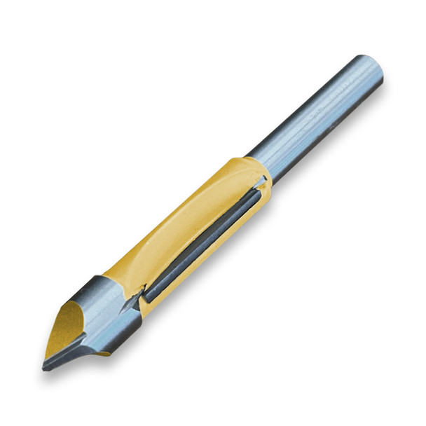 Sommerfeld Panel Pilot Router Bit 3/8CD, 1CL, 3OL, 1/4SH Woodworking Tool