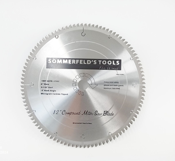 12 Compound Miter Saw Blade