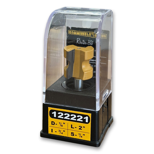 Bull Nose Bit 1/8CR,7/8CD,3/4CL,2OL,1/4SH