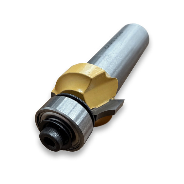 Sommerfeld Roundover Router Bit w/Bearing Woodworking Tool 1/8CR,3/4CD,13/32CL,2-5/16OL,1/2SH
