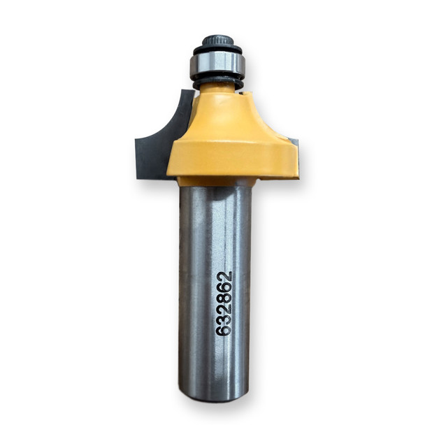 Sommerfeld Beading Router Bit Woodworking Tool w/Bearing 5/16CR,1-1/8CD,9/16CL,2-1/2OL,1/2SH