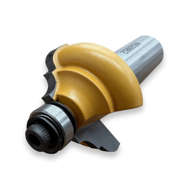 Sommerfeld Classical Ogee Router Bit Woodworking Tool w/3/8Brg 5/32CR,1-1/8CD,1/2CL,2-7/16OL,1/2SH