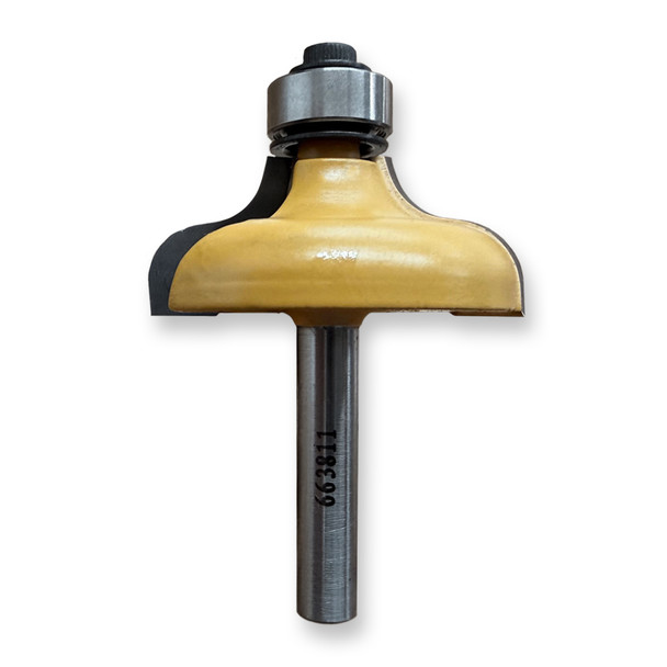 Sommerfeld Ogee Router Bit Woodworking Tool w/1/2Brg 1/4CR,1-1/2CD,5/8CL,2-5/16OL,1/4SH