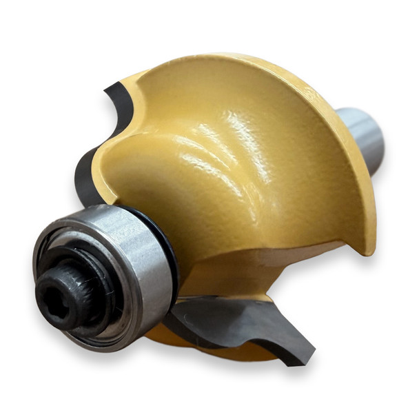 Sommerfeld Roman Ogee Router Bit Woodworking Tool w/Bearing 1/4CR,1-1/2CD,11/16CL,2-3/4OL,1/2SH