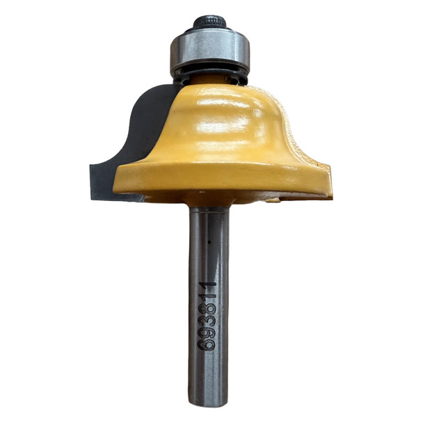 Sommerfeld Roman Ogee Router Bit Woodworking Tool w/Bearing 1/4CR,1-1/2CD,11/16CL,2-3/8OL,1/4SH