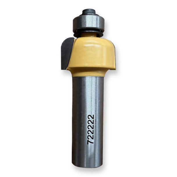 Sommerfeld Cove Router Bit Woodworking Tool w/Bearing 3/16CR,7/8CD,1/2CL,2 3/8OL,1/2SH