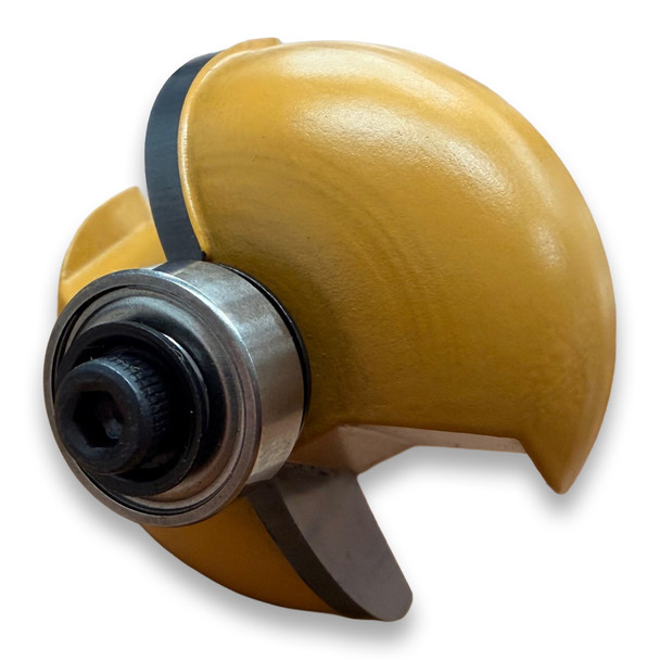 Sommerfeld Cove Router Bit Woodworking Tool w/Bearing 1/2CR,1 1/2CD,5/8CL,2 5/16OL,1/4SH