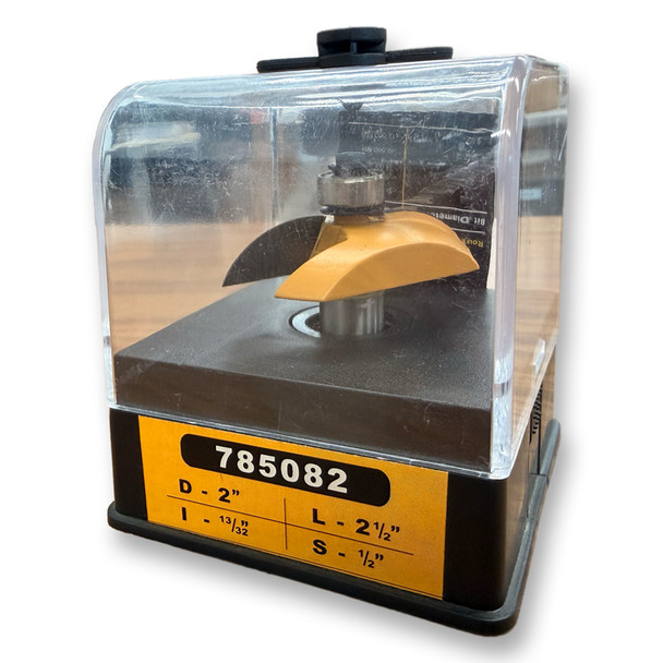 Sommerfeld Cove Raised Panel Router Bit Woodworking Tool 3/4CR,2CD,13/32CL,2 1/2OL,1/2SH