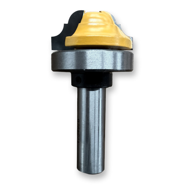 Sommerfeld Classical Plunge Cut Top Router Bit Woodworking Tool w/Bearing 7/32CR,1-3/8CD,5/8CL,2-23/32OL,1/2SH