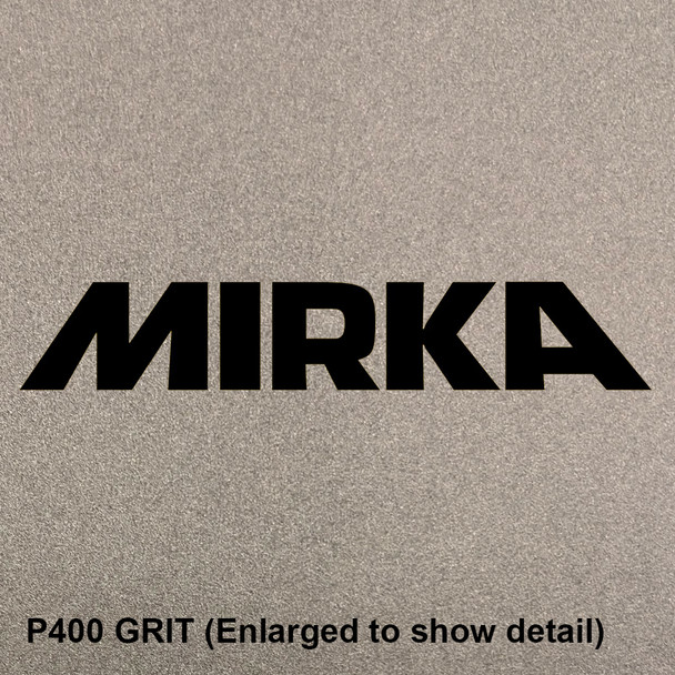 Mirka Waterproof Sheets 400 grit, 50 Pk
