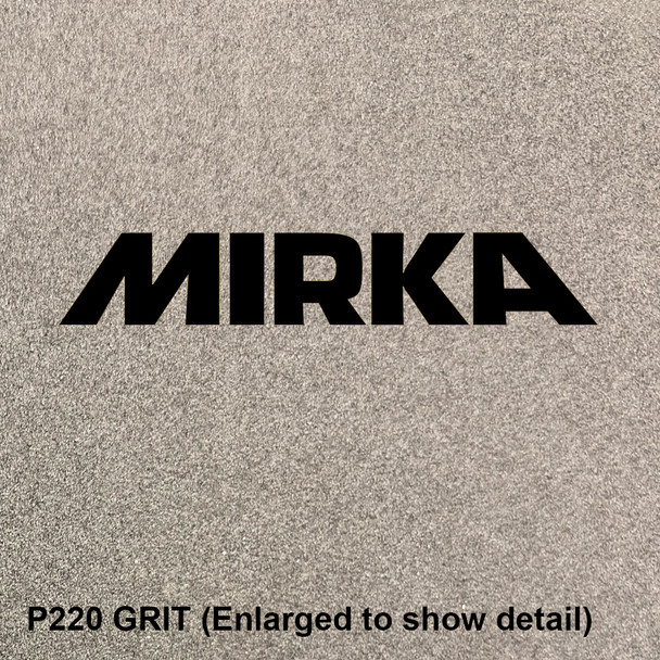 Mirka Waterproof Sheets 220 grit, 50 Pk