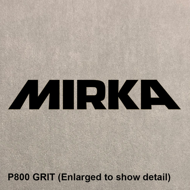 Mirka Waterproof Sheets 800 grit, 50 Pk
