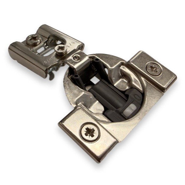 Blum Soft Close 3/8" Overlay Face Frame Hinge with plastic insert