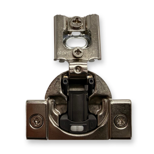 Blum Soft Close 3/8" Overlay Face Frame Hinge with plastic insert