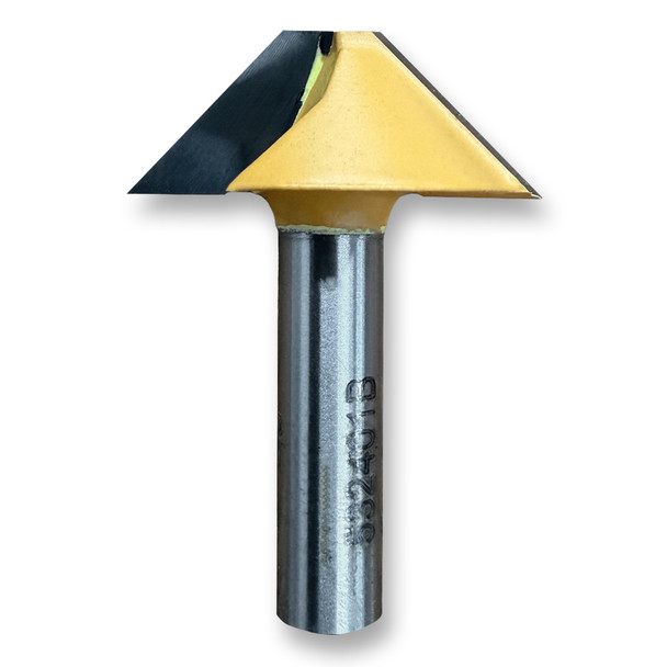 Sommerfeld Beveled Trimming Cutter Router Bit Woodworking Tool 45CA,15/16CD,3/8CL,1-3/8OL,1/4SH