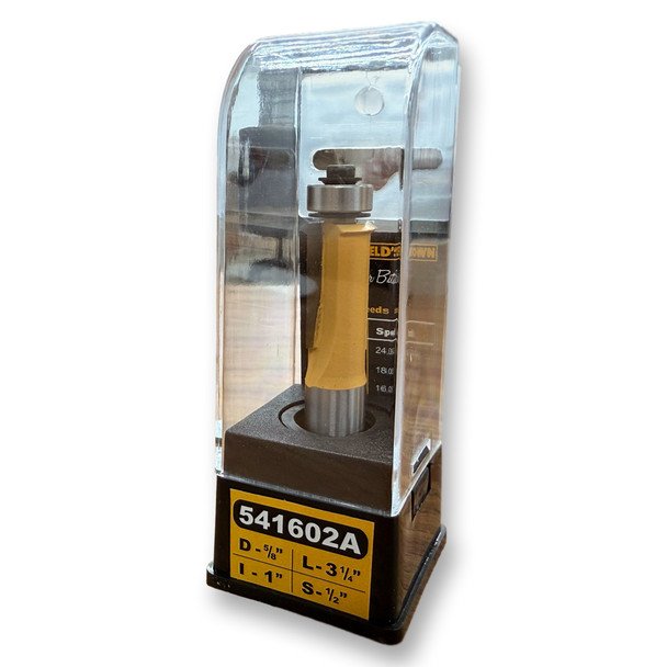 Sommerfeld Face Frame V-Groove Trimmer Router Bit Woodworking Tool 5/8CD,1CL,3-1/4OL,1/2SH