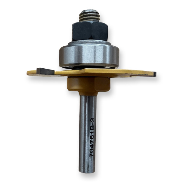 Sommerfeld 3-Wing Slot Cutter Router Bit Woodworking Tool 5/64 KERF, 1/4 SH