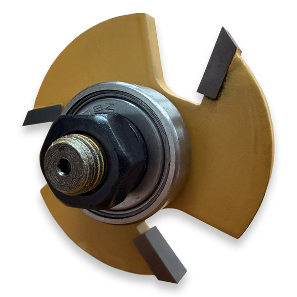 Sommerfeld 3-Wing Slot Cutter Router Bit Woodworking Tool 7/32 KERF, 1/4 SH