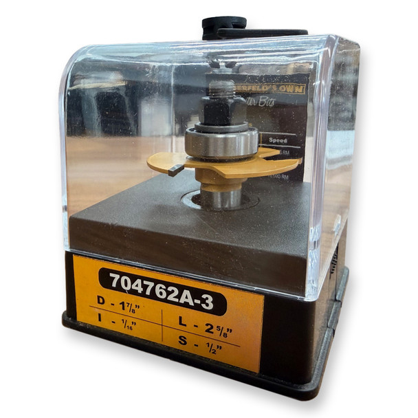 Sommerfeld 3-Wing Slot Cutters Router Bit Woodworking Tool 1/16 KERF,1/2SH