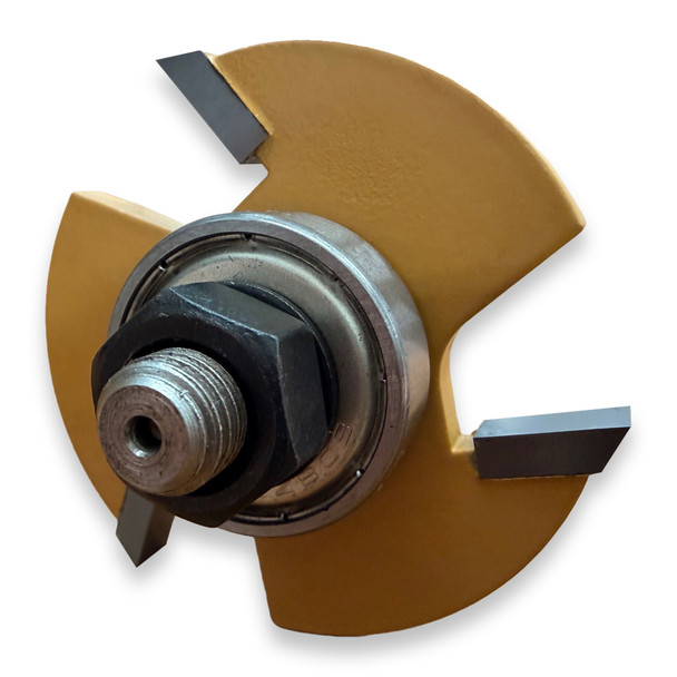 Sommerfeld 3-Wing Slot Cutters Router Bit Woodworking Tool 7/32 KERF, 1/2SH