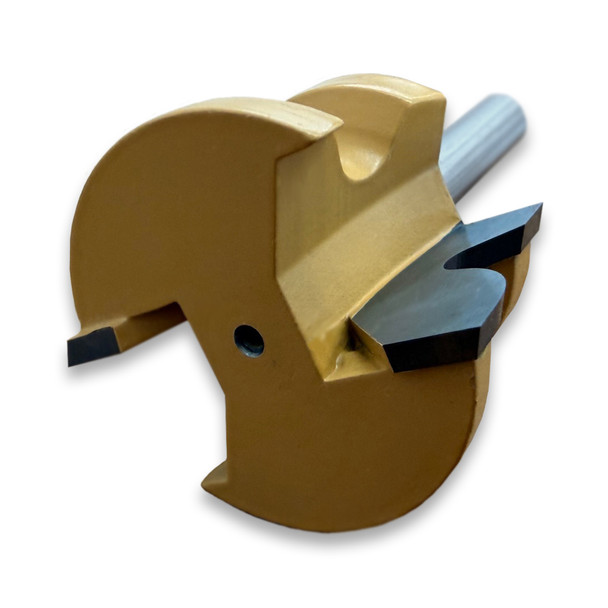 Sommerfeld Door Lip Router Bit Woodworking Tool 1-3/8CD,7/8CL,2-1/8OL,1/4SH