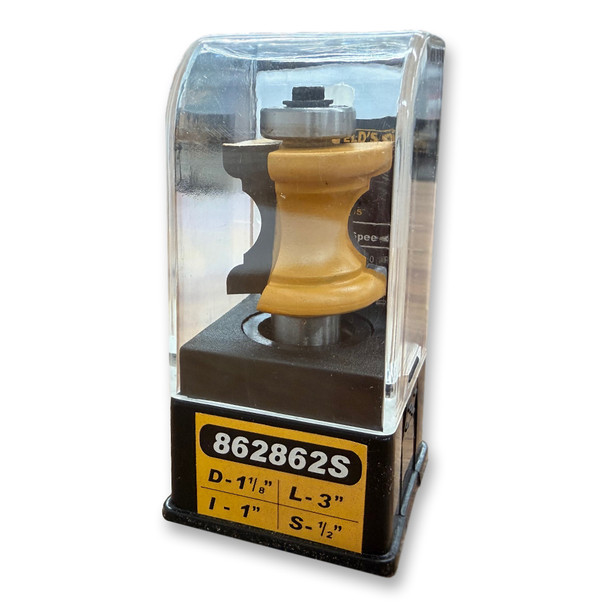 Sommerfeld Arch. Molding Profile Router Bit Woodworking Tool 1 1/8CD,1CL,3OL,1/2SH