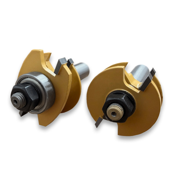 Sommerfeld Rail & Stile Router Bit Set Woodworking Tool 15/32CR,1-5/8CD,29/32CL,2-29/32OL,1/2SH