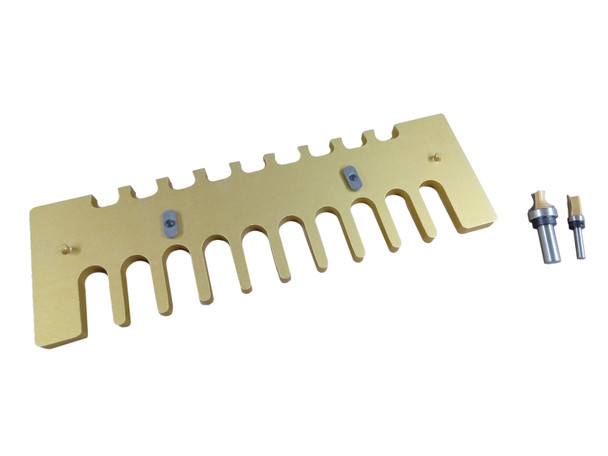 Organic Half-Blind Dovetail Jig Plate Organic Half-Blind Dovetail Jig Plate
