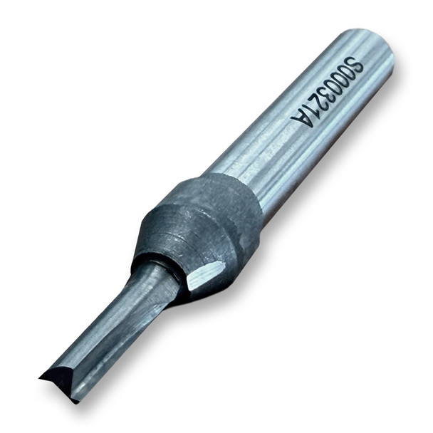 Sommerfeld Solid Carbide Straight Router Bit Woodworking Tool 1/8CD,3/8CL,2OL,1/4SH