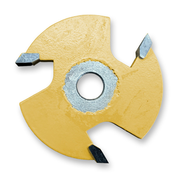 Sommerfeld 3-Wing Slotting Cutter Blade Woodworking Tool 1 7/8CD,1/4KERF