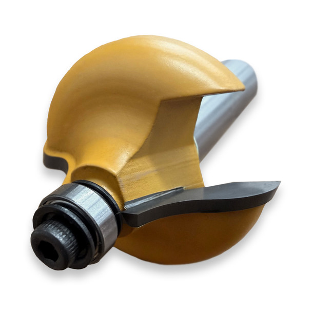 Sommerfeld Ogee Beading Router Bit Woodworking Tool 1/4CR,1-1/2CD,5/8CL,2-11/16OL,1/2SH