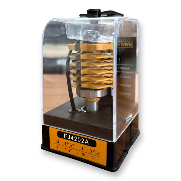 Sommerfeld Finger Joint Router Bit Woodworking Tool 1 1-21/32CD, 1-1/2CL,3-15/16OL,1/2SH