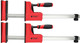 VMTW 16 inch (400mm) open Parallel Fixed Jaw Cabinet Makers clamp one pair