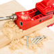 Pocket Hole Jig kit with Builders 500 pack of pocket hole screws for 3/4 hard and soft wood.  Build tables, shelves, cabinets, furniture, and more!