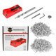 Pocket Hole Jig kit with Builders 500 pack of pocket hole screws for 3/4 hard and soft wood.  Build tables, shelves, cabinets, furniture, and more!