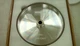 Rikon PRO Series 82-5180R CBN Grinding Wheel 180 Grit 8 inch Wheel 1-1/2 inch wide with Radius to Sharpen High Speed Steel Cutting Tools for your Woodworking Lathe