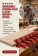 VMTW Band Clamp 6 pack for edge clamping, banding on shelving, cabinet edges, plywood edging, laminations