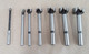 Fisch FSA-280323 1/4'' to 1'' Diameter 7-Piece Wave Cutter Forstner Bit Set