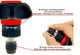 Ergonomic Ratchet On/Off Large Palm Hex Head Tool driver for tight spaces