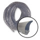 Sommerfeld's 10 Feet of Clear Rubber Glass Retainer for Woodworking Glass panel Doors on Cabinets