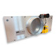 USED iVac 6" Metal Blast Gate for Dust Collectors *READ*