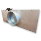 USED iVac 6" Metal Blast Gate for Dust Collectors *READ*