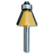 Chamfer Bit w/Bearing 22.5CA,1CD,21/32CL,2-1/4OL,1/4SH