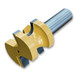 Bull Nose Bit 1/4CR,1-1/8CD,1CL,2-5/8OL,1/2SH