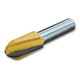 Round Nose Bit 3/8CR,3/4CD,1-1/4CL,2-7/8OL,1/2SH