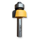 Sommerfeld Cove Router Bit Woodworking Tool w/Bearing 1/8CR,3/4CD,3/8CL,1-3/4OL,1/4SH