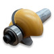 Sommerfeld Cove Router Bit Woodworking Tool w/Bearing 5/16CR,1 1/8CD,1/2CL,2 3/8OL,1/2SH