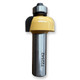 Sommerfeld Cove Router Bit Woodworking Tool w/Bearing 1/4CR,1CR,1/2CL,2 3/8OL,1/2SH